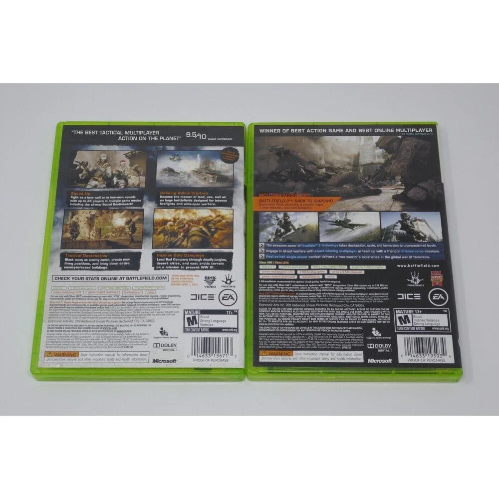 Battlefield: Bad Company 2 & Battlefield 3 Limited Edition (Microsoft Xbox 360)